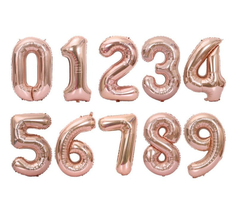 Balloon Bundle with Numbers