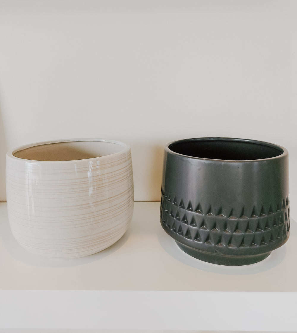 Add A Ceramic Plant Pot