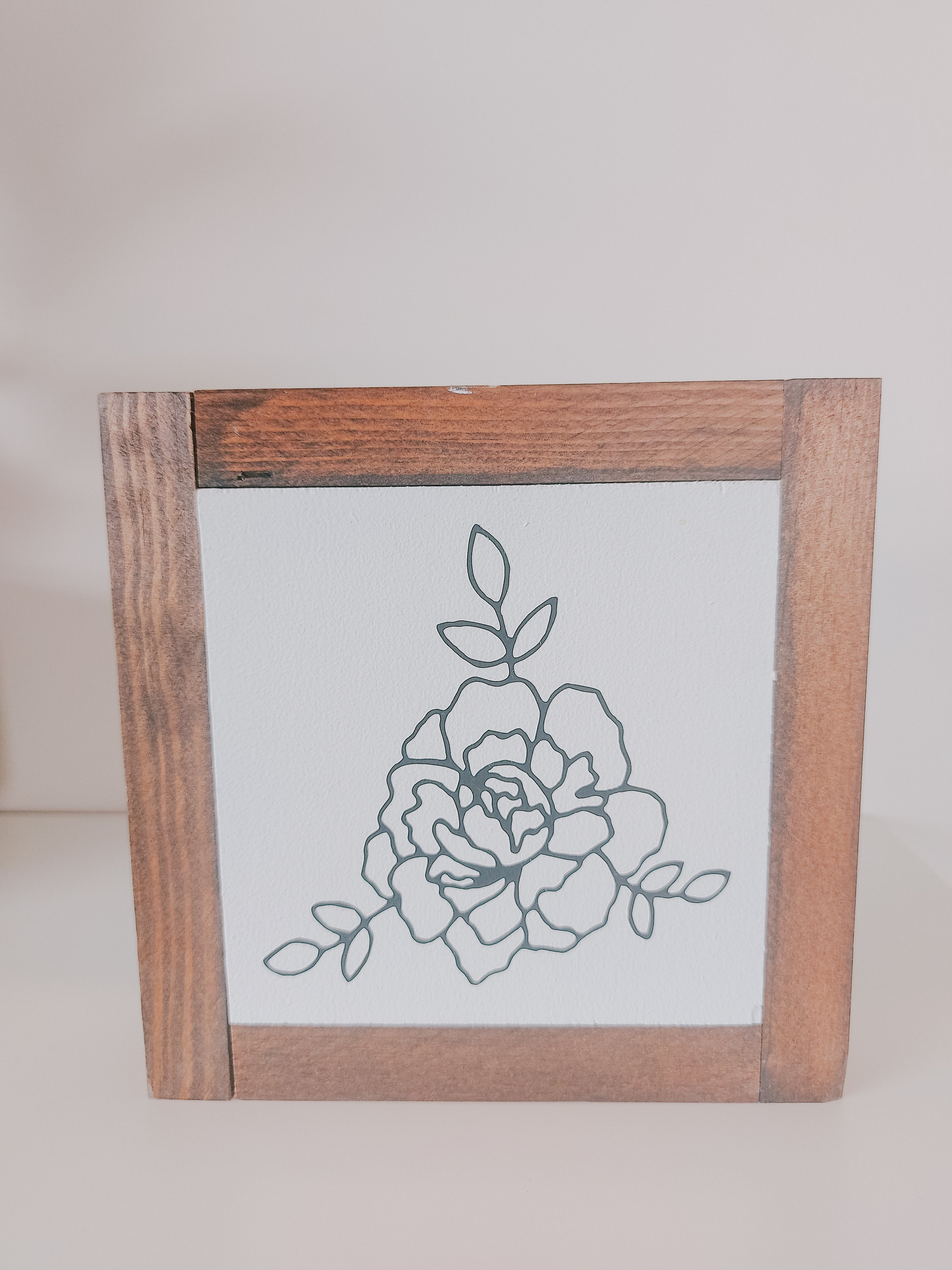 Flower canvas