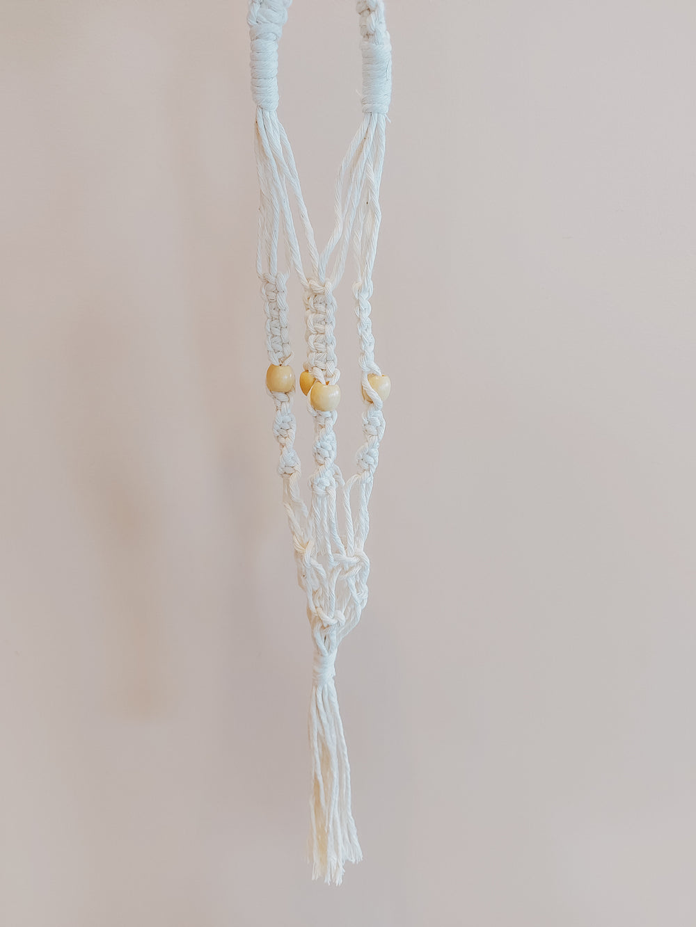 Macrame plant hangers