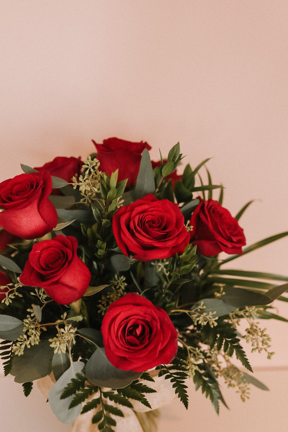 Hand Tied Rose Bouquet - Assorted Colours