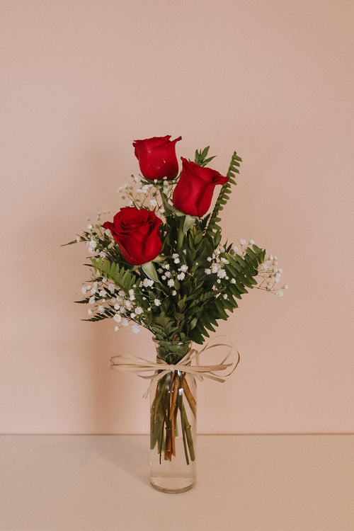 “I Love You” Rose Vase