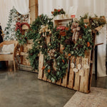 Wintergreen Wreath - Customizable