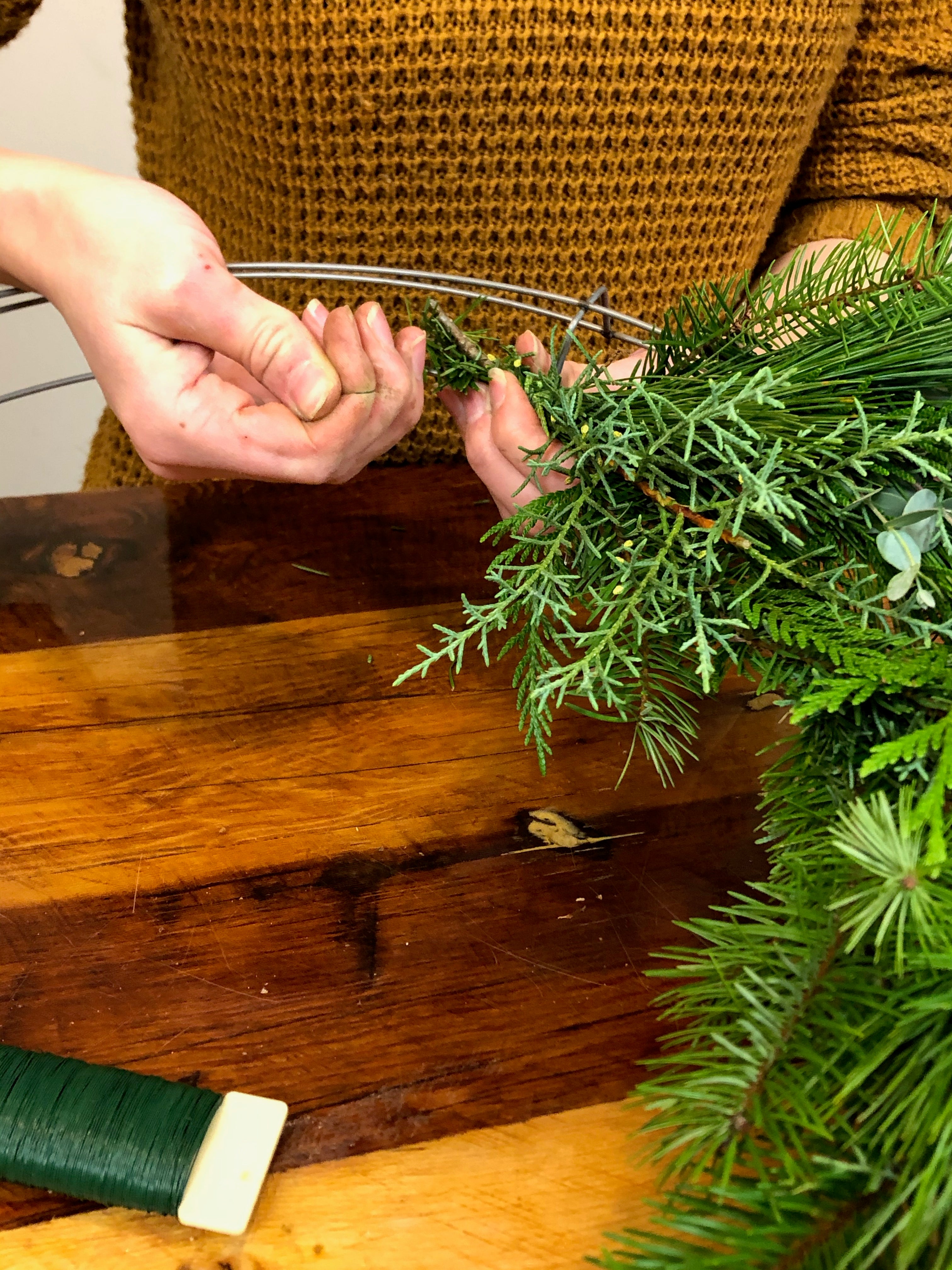 DIY Winter Wreath Kit