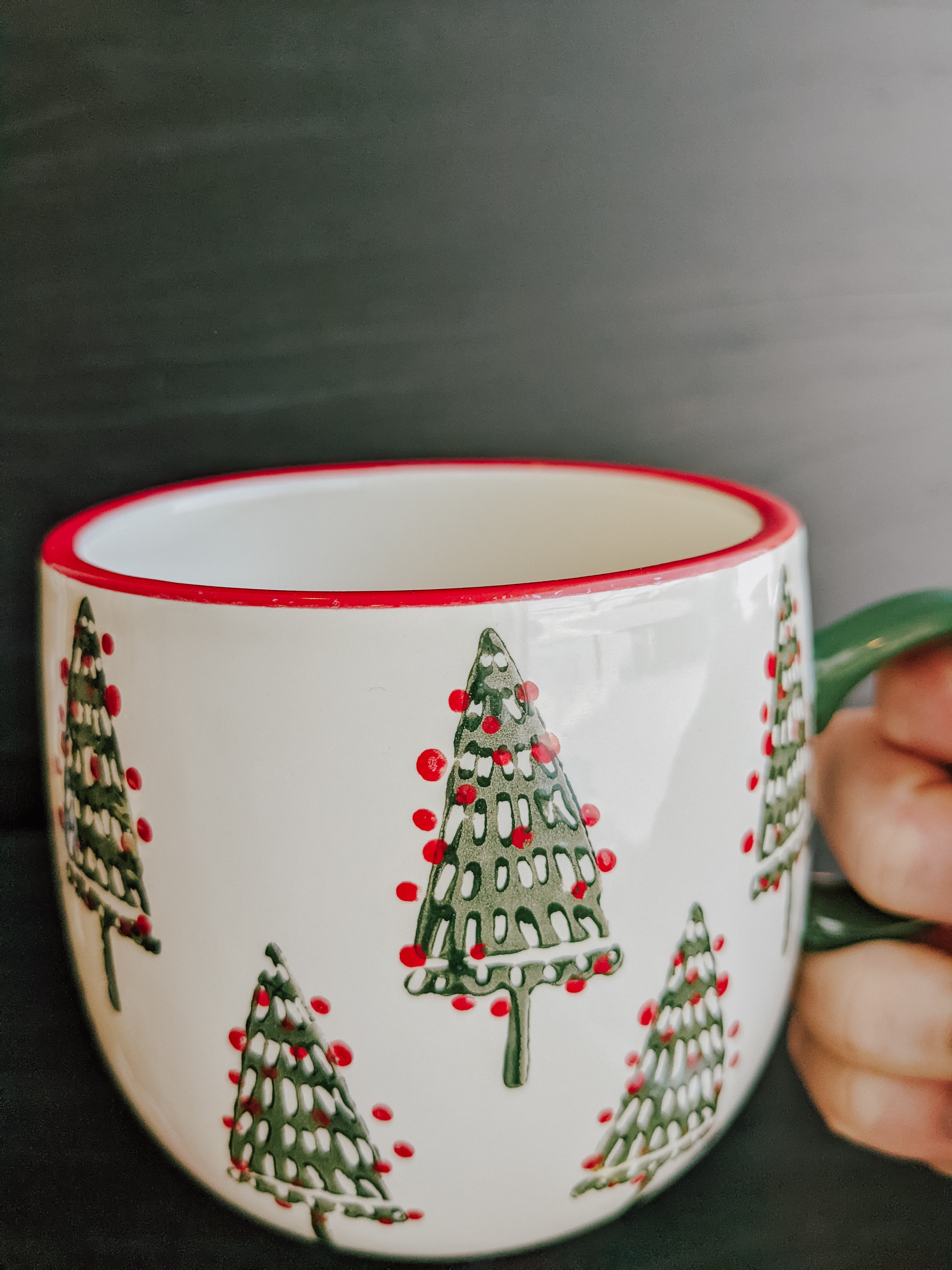 Christmas Tree Rounded Mug