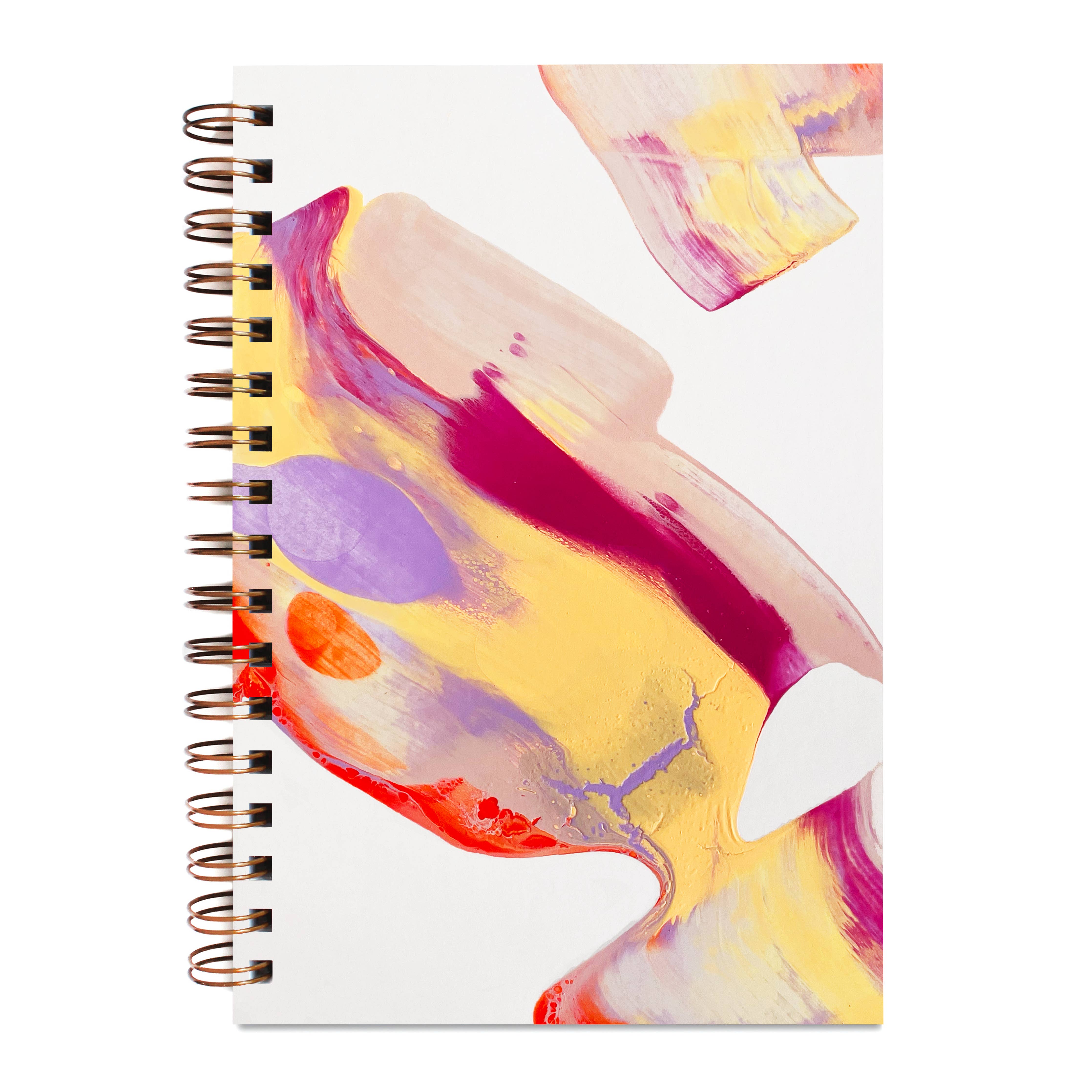 Beam Painted Notebook