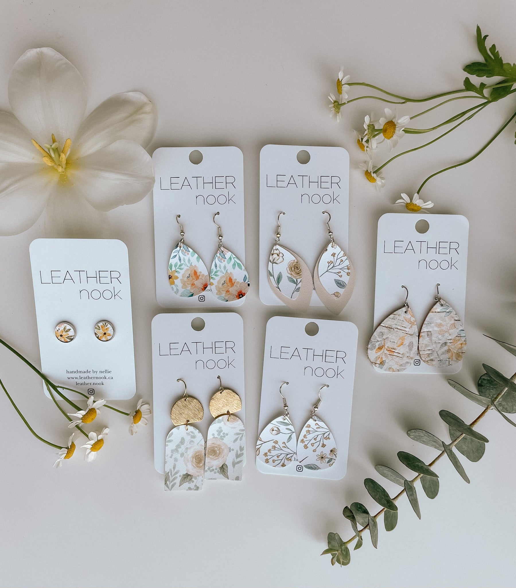 Soft Floral Collection - Earrings