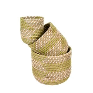 Summer Stripes Baskets