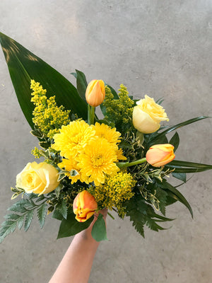 Sunburst Hand-Tied Bouquet