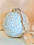 Large Glass Pebble Ornament