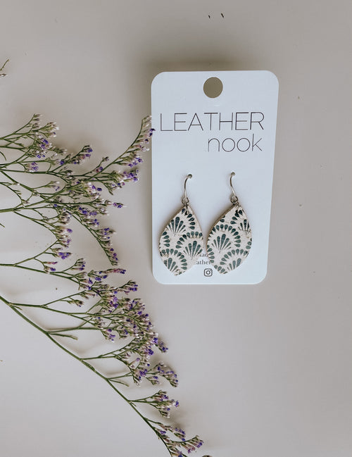 Black Pattern Earrings