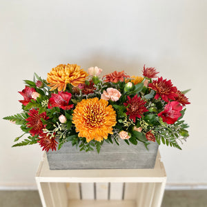 Rustic Loveliness Fall Centrepiece