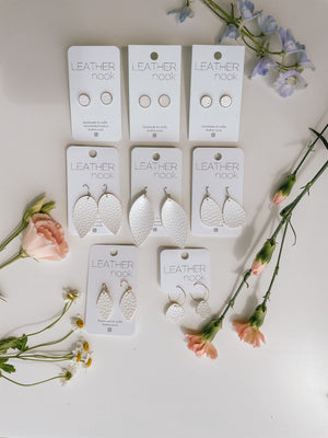 Elegant White Collection - Earrings