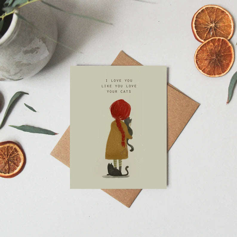 I love you like you love your cats