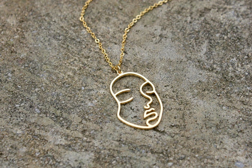 Vintage Acorn Gold Statement Necklaces 30-32"
